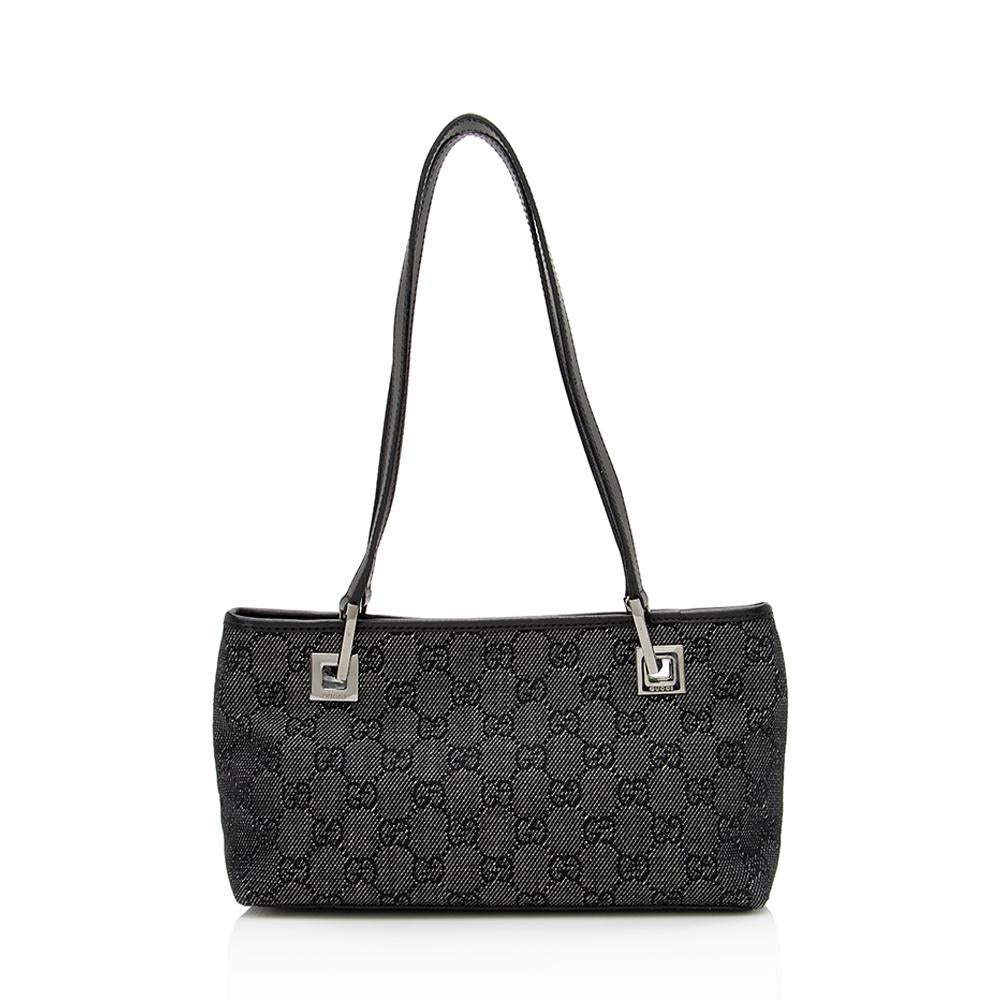 Gucci Denim Monogram Tote Style 3