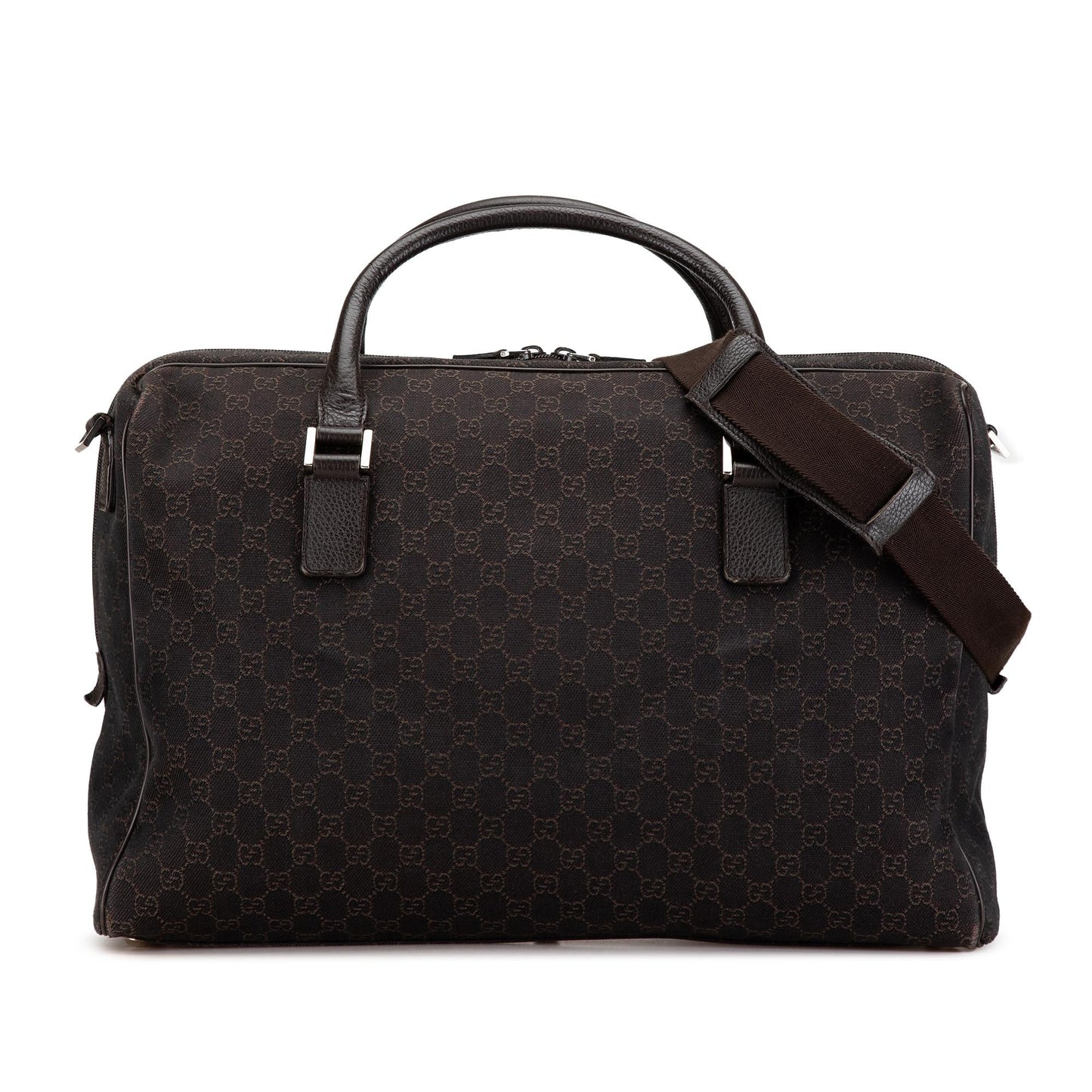 Gucci GG Denim Travel Bag (SHG-DNQbci)