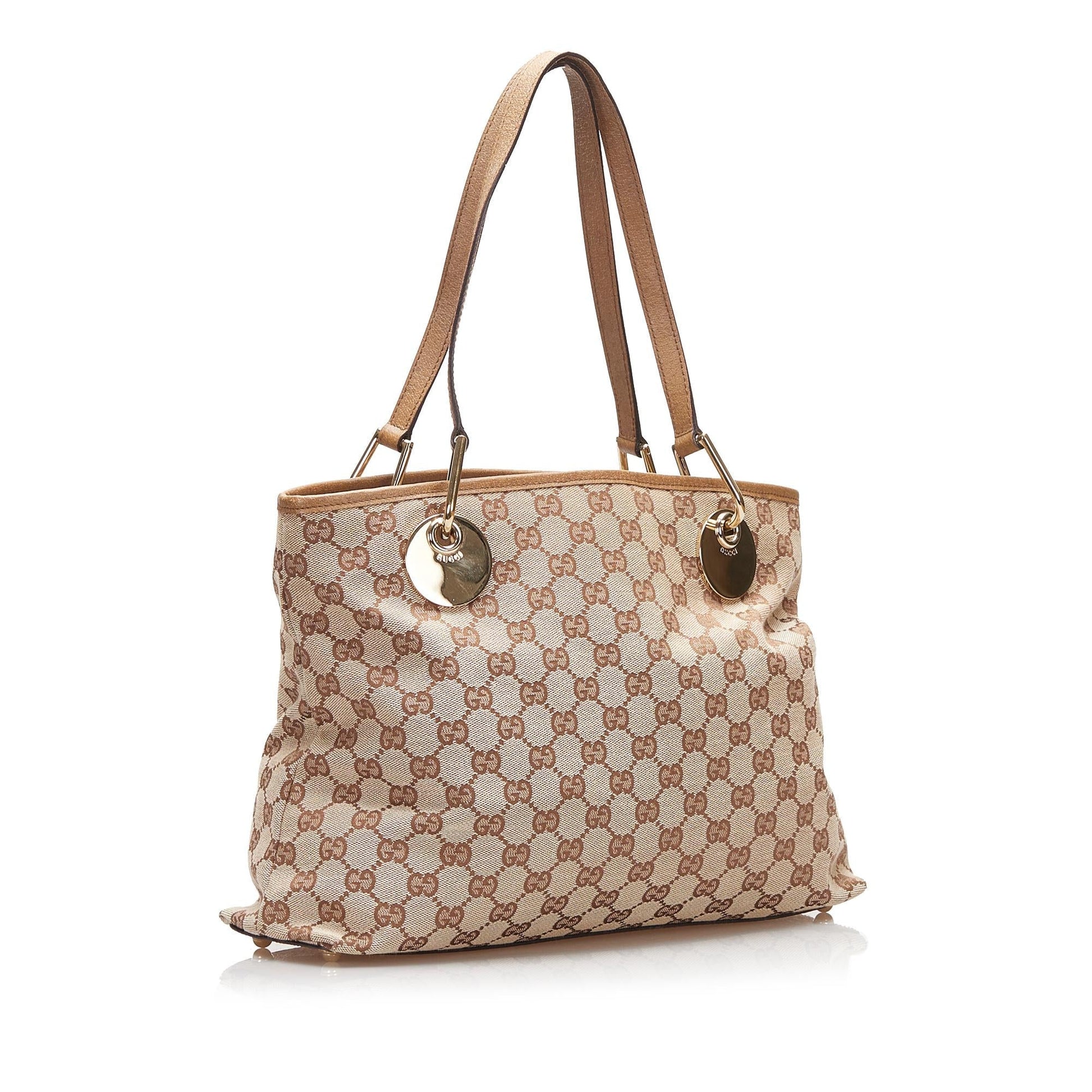 Gucci GG Eclipse Canvas Tote Bag (SHG-hlxc2U)