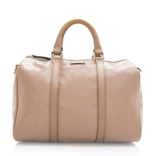 Gucci GG Imprime Joy Boston Satchel (SHF-20711)
