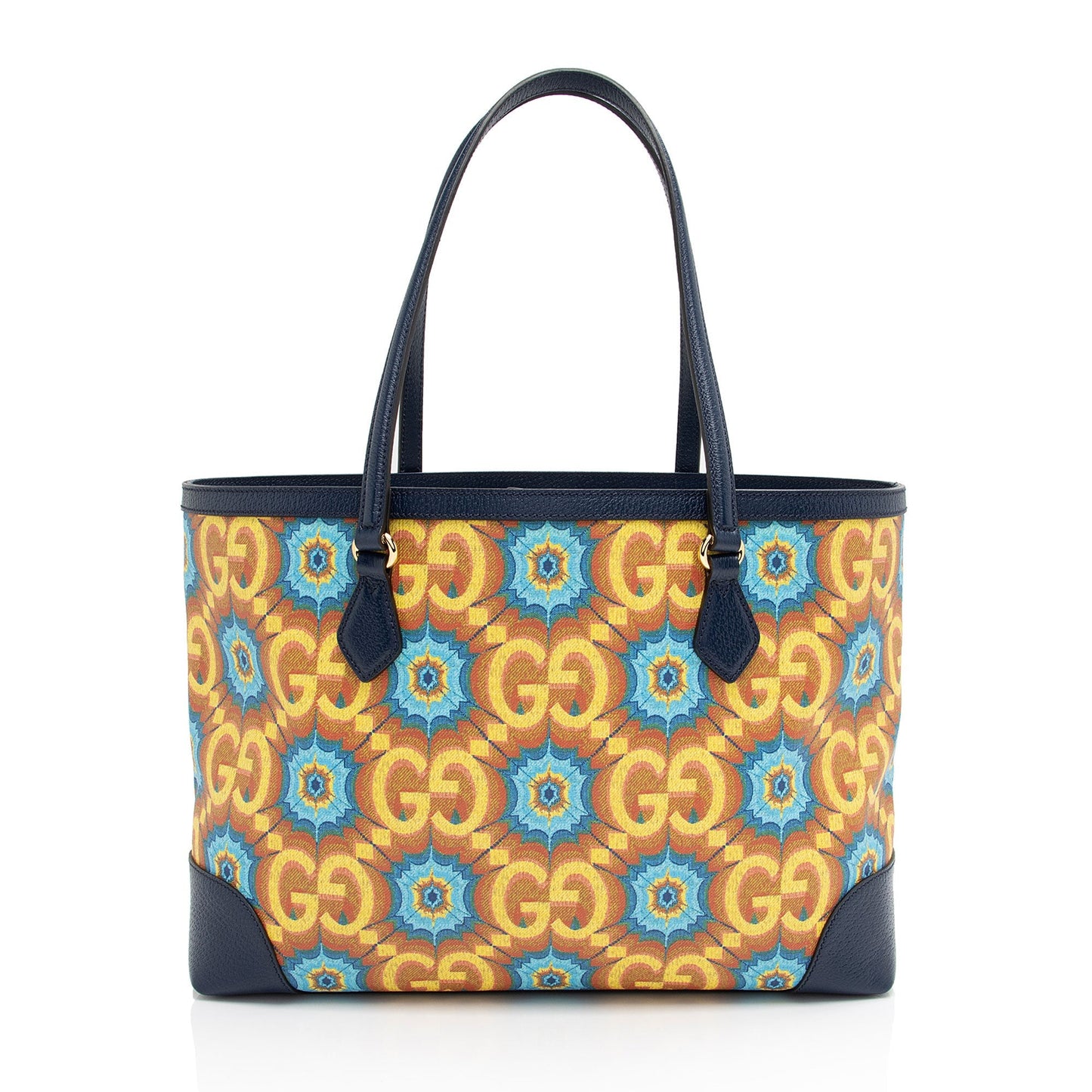 Gucci GG Kaleidoscope Canvas 100th Anniversary Medium Tote (SHF-vURevc)