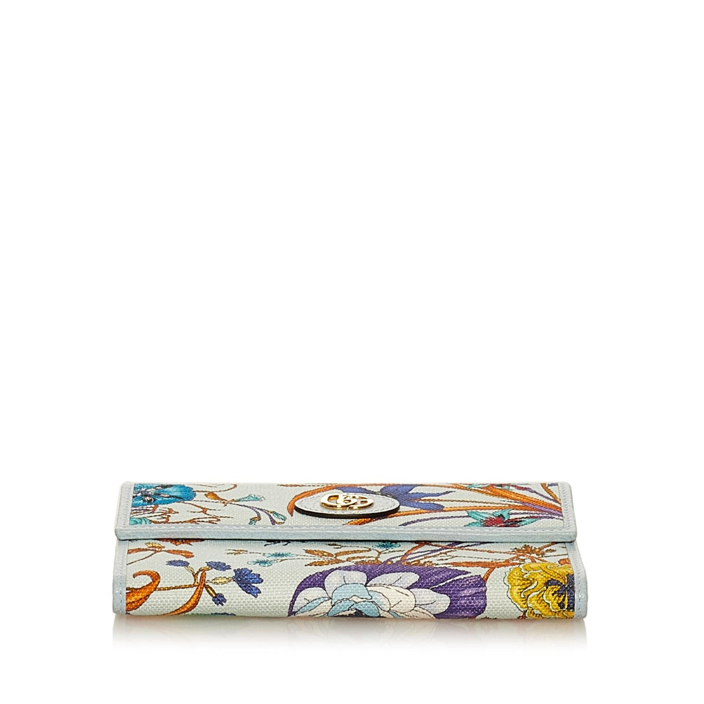 Gucci GG Marmont Flora Canvas Small Wallet (SHG-29459)