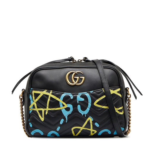 Gucci GG Marmont Ghost Crossbody (SHG-gRc5TZ)