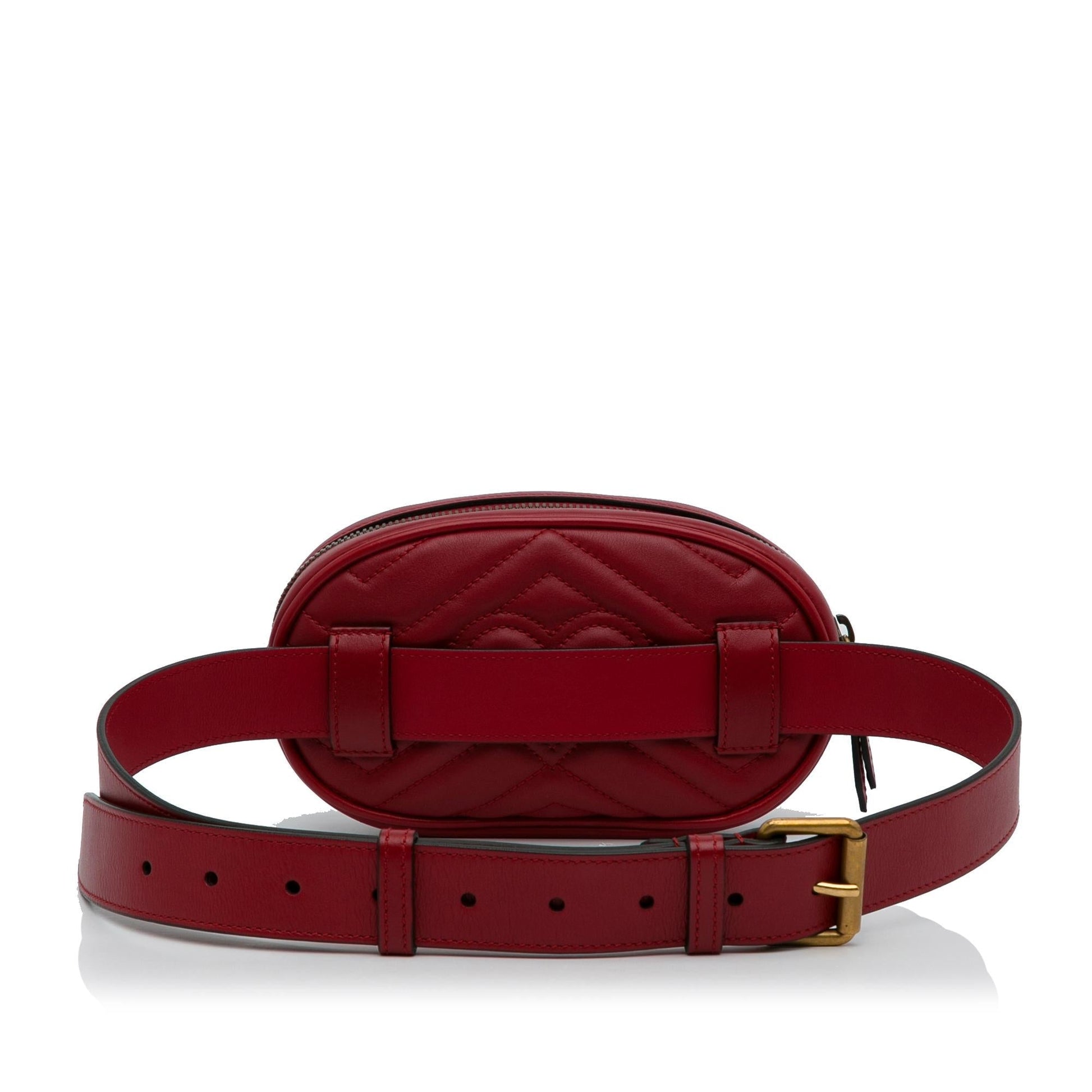 Gucci GG Marmont Matelasse Belt Bag (SHG-4nTAuV)