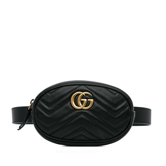 Gucci GG Marmont Matelasse Belt Bag (SHG-NixrlN)