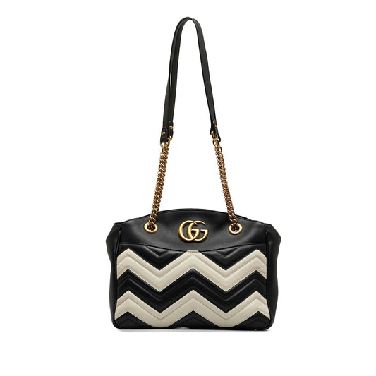 Gucci GG Marmont Matelasse Chain Tote (SHG-GMyiRZ)