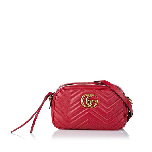 Gucci GG Marmont Matelasse Crossbody Bag (SHG-30567)