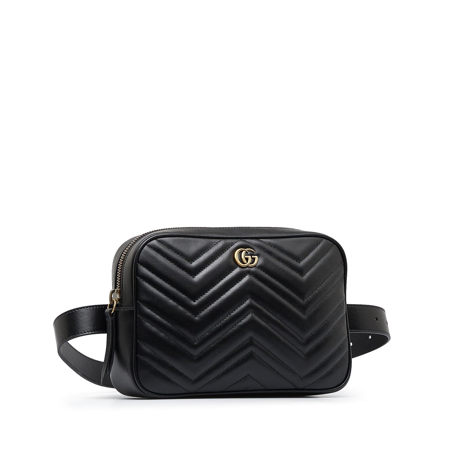 Gucci GG Marmont Matelasse Square Belt Bag (SHG-zYxANO)