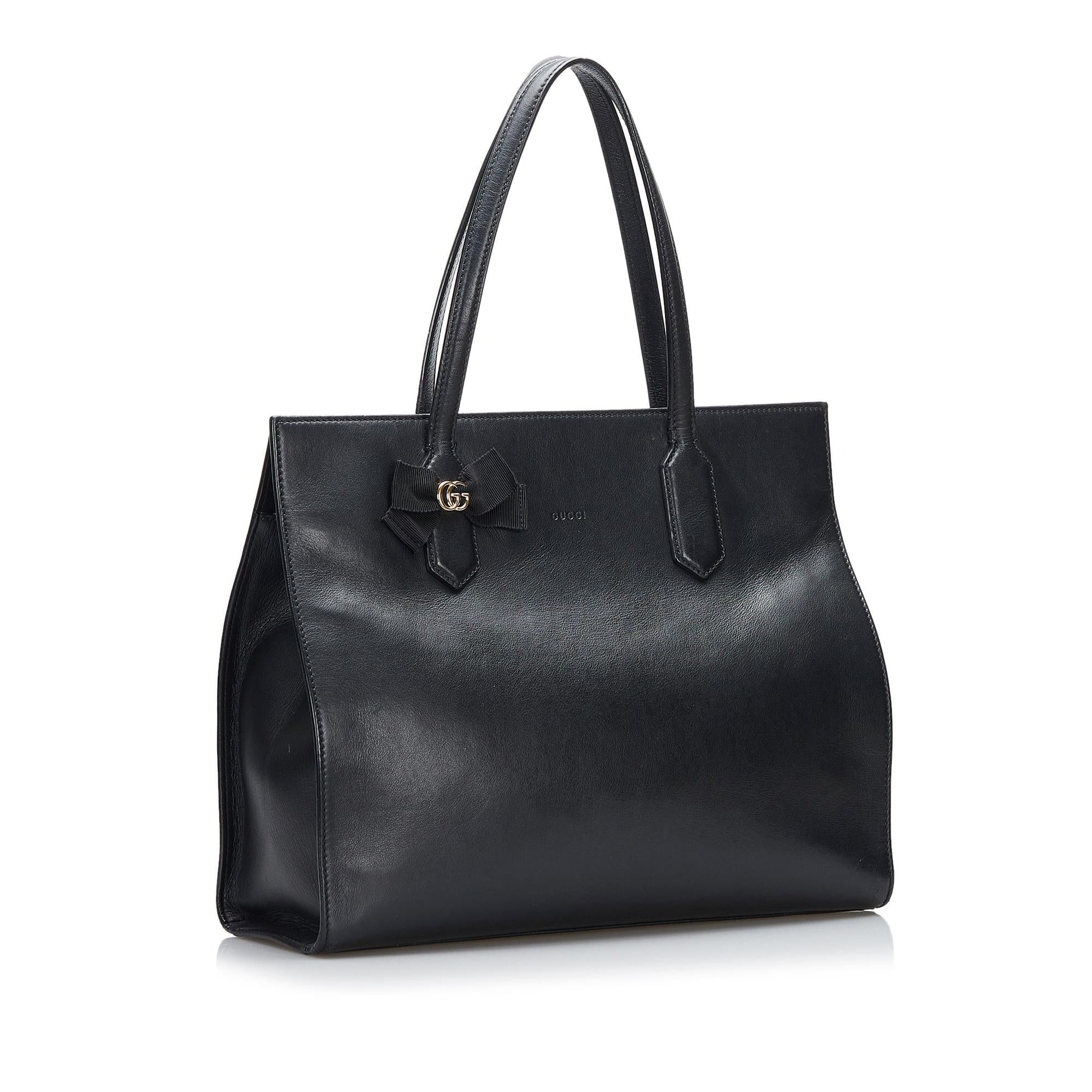 Gucci GG Marmont Ribbon Tote (SHG-VJBeBV)