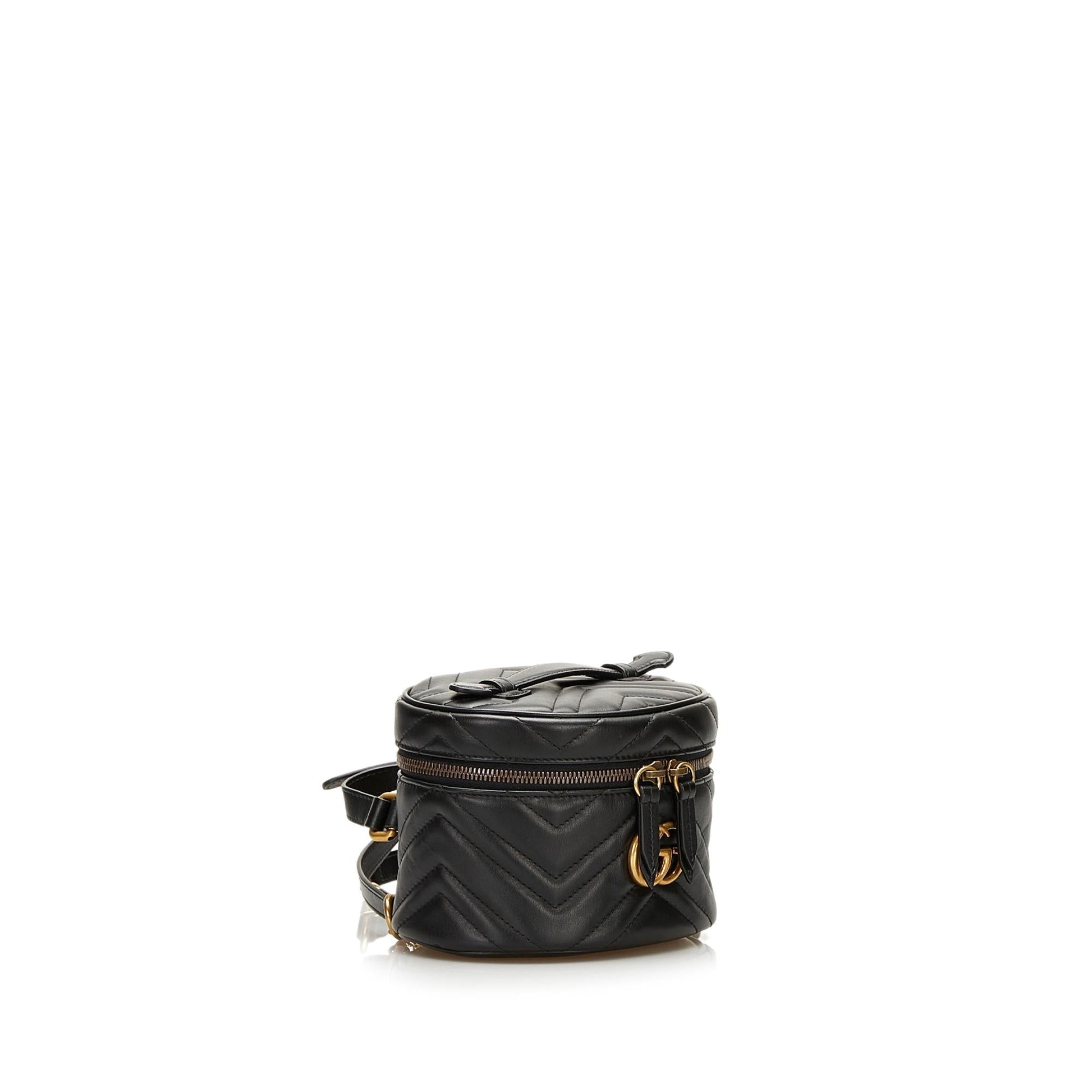 Gucci GG Marmont Round Backpack (SHG-35423)