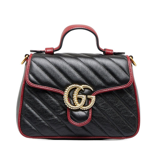 Gucci GG Marmont Torchon Satchel (SHG-aTMmV7)