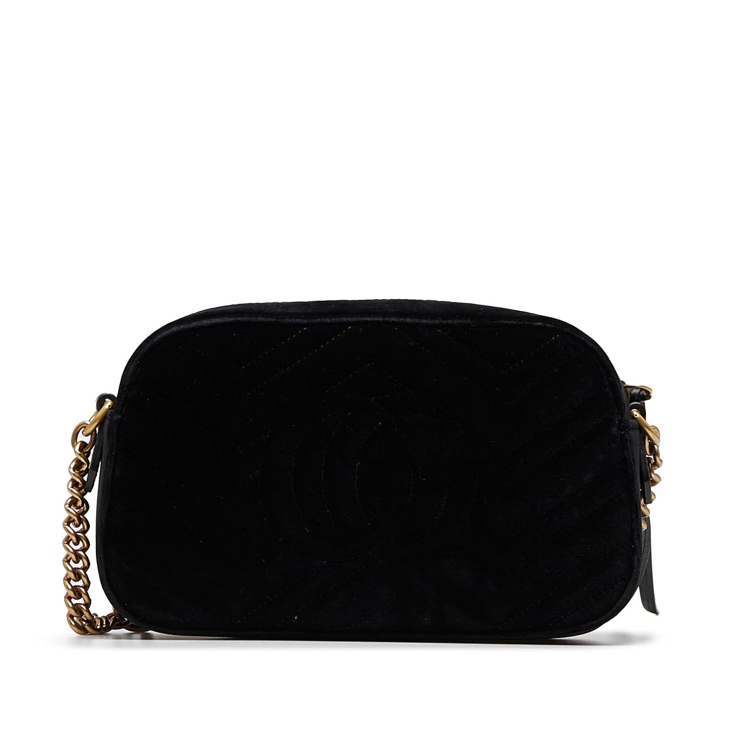 Gucci GG Marmont Velvet Crossbody (SHG-XEPO6u)