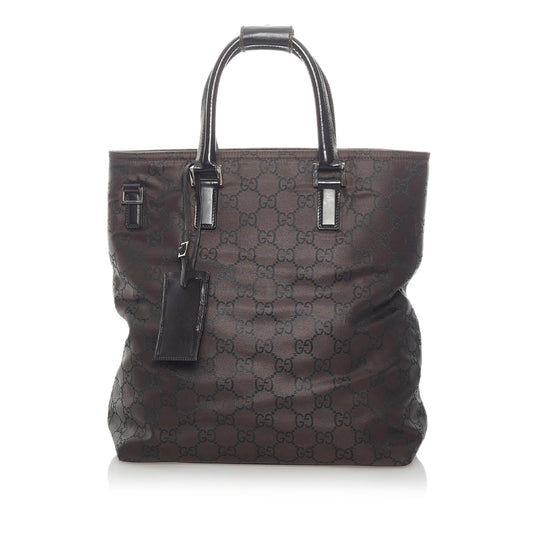 Gucci GG Nylon Satchel (SHG-32203)