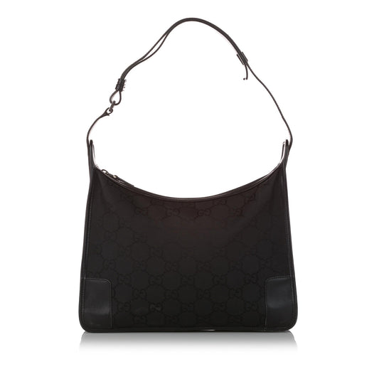 Gucci GG Nylon Shoulder Bag (SHG-31048)