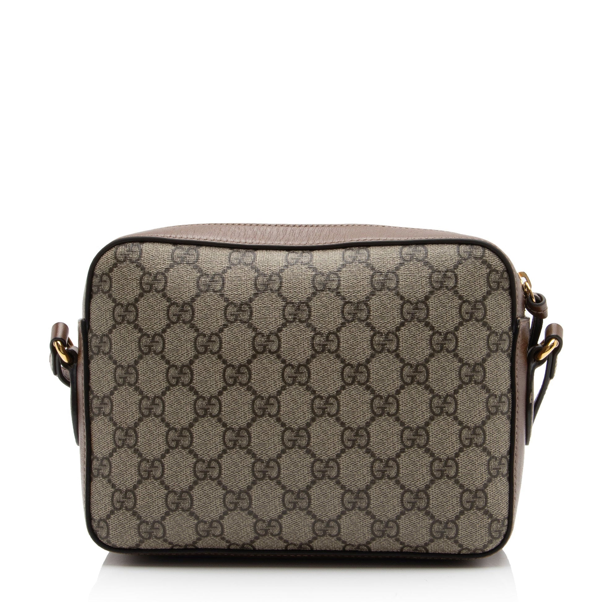 Gucci GG Supreme 1955 Horsebit Small Shoulder Bag (SHF-o9bVc1)