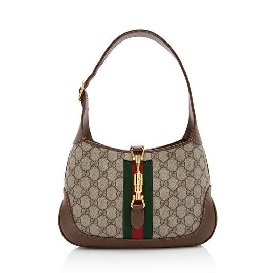 Gucci GG Supreme 1961 Jackie Small Shoulder Bag (SHF-ViiE4X)
