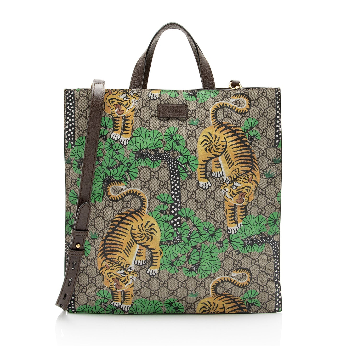 Gucci GG Supreme Bengal Tiger Tote