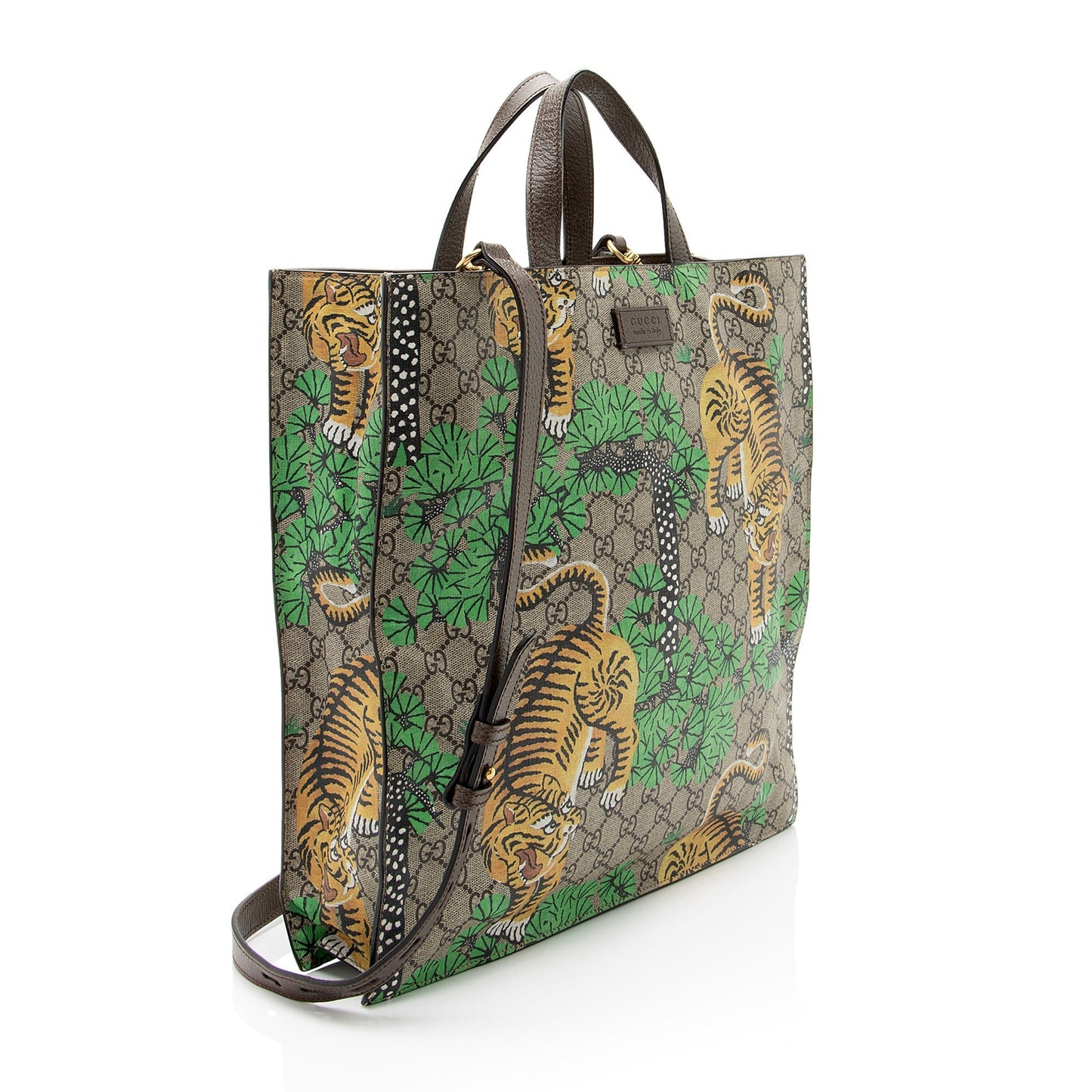 Gucci GG Supreme Bengal Tiger Tote
