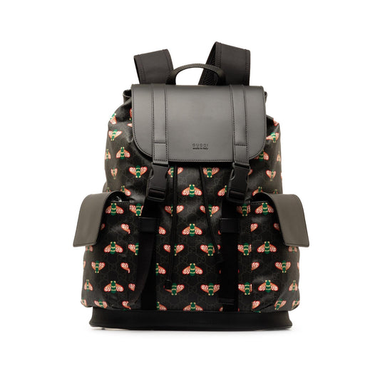 Gucci GG Supreme Bestiary Bee Backpack (SHG-NFVv7W)
