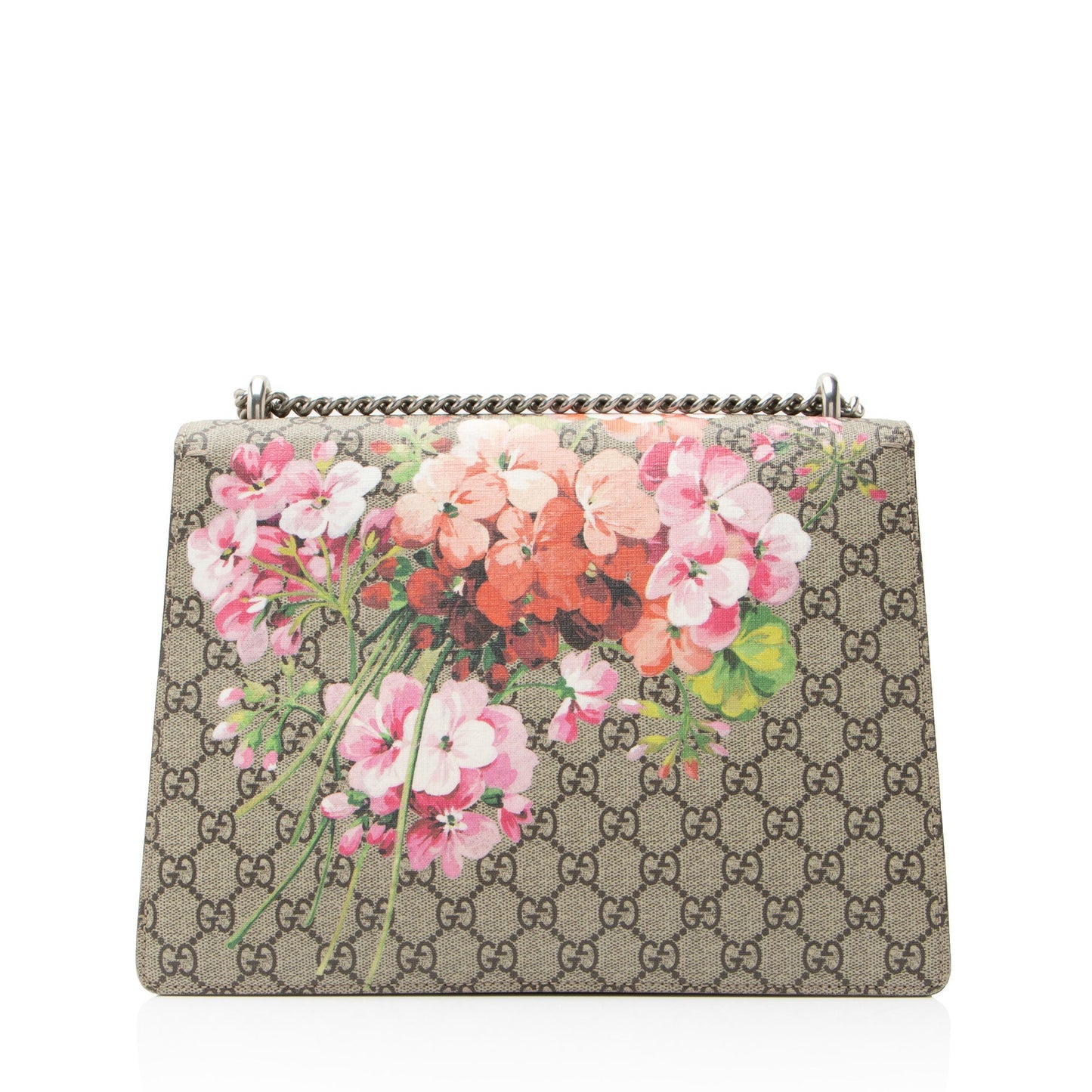 Gucci GG Supreme Blooms Dionysus Large Shoulder Bag