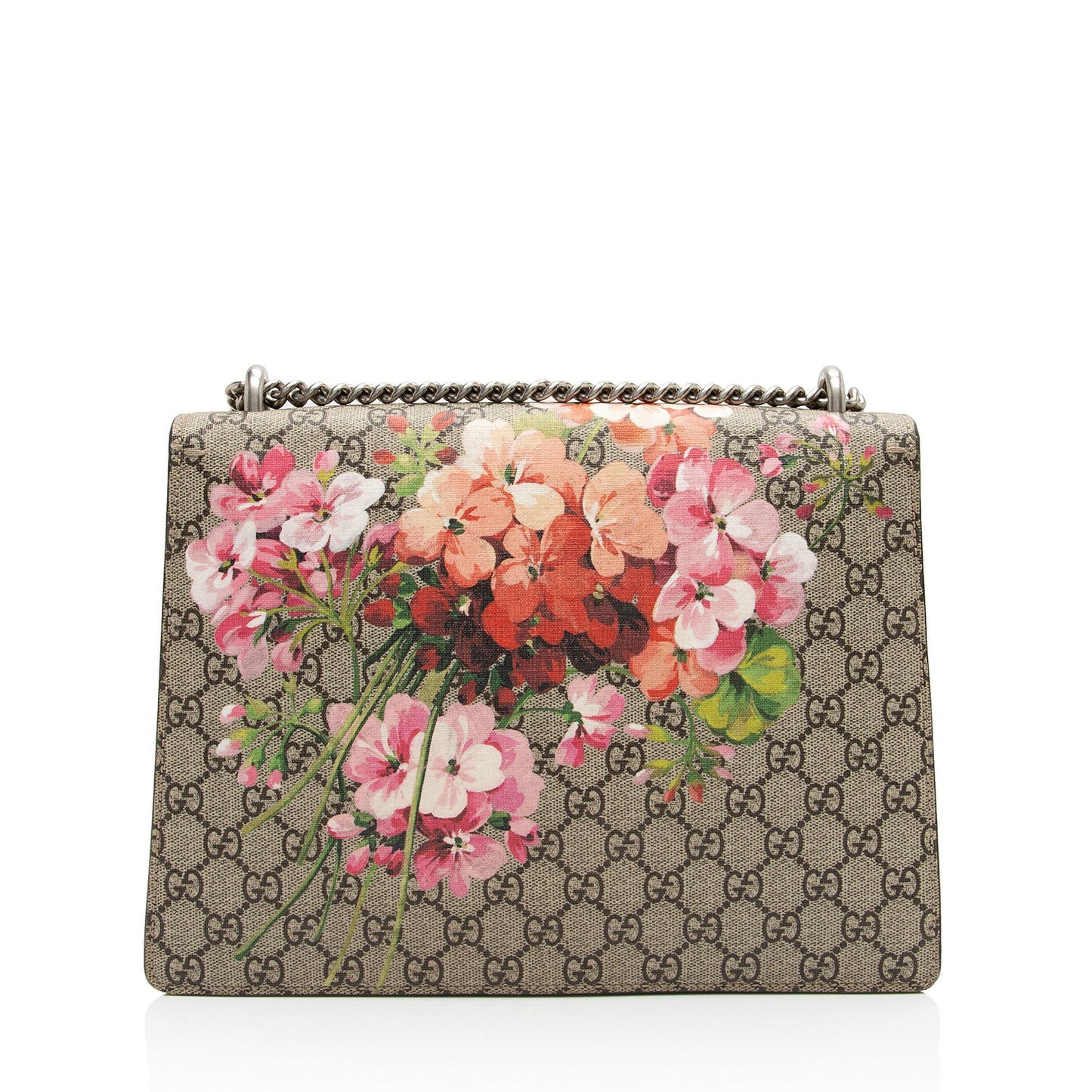Gucci GG Supreme Blooms Dionysus Medium Shoulder Bag (SHF-DLwrwt)