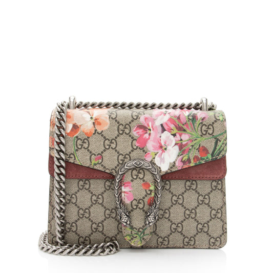 Gucci GG Supreme Blooms Dionysus Mini Bag (SHF-uPZep0)