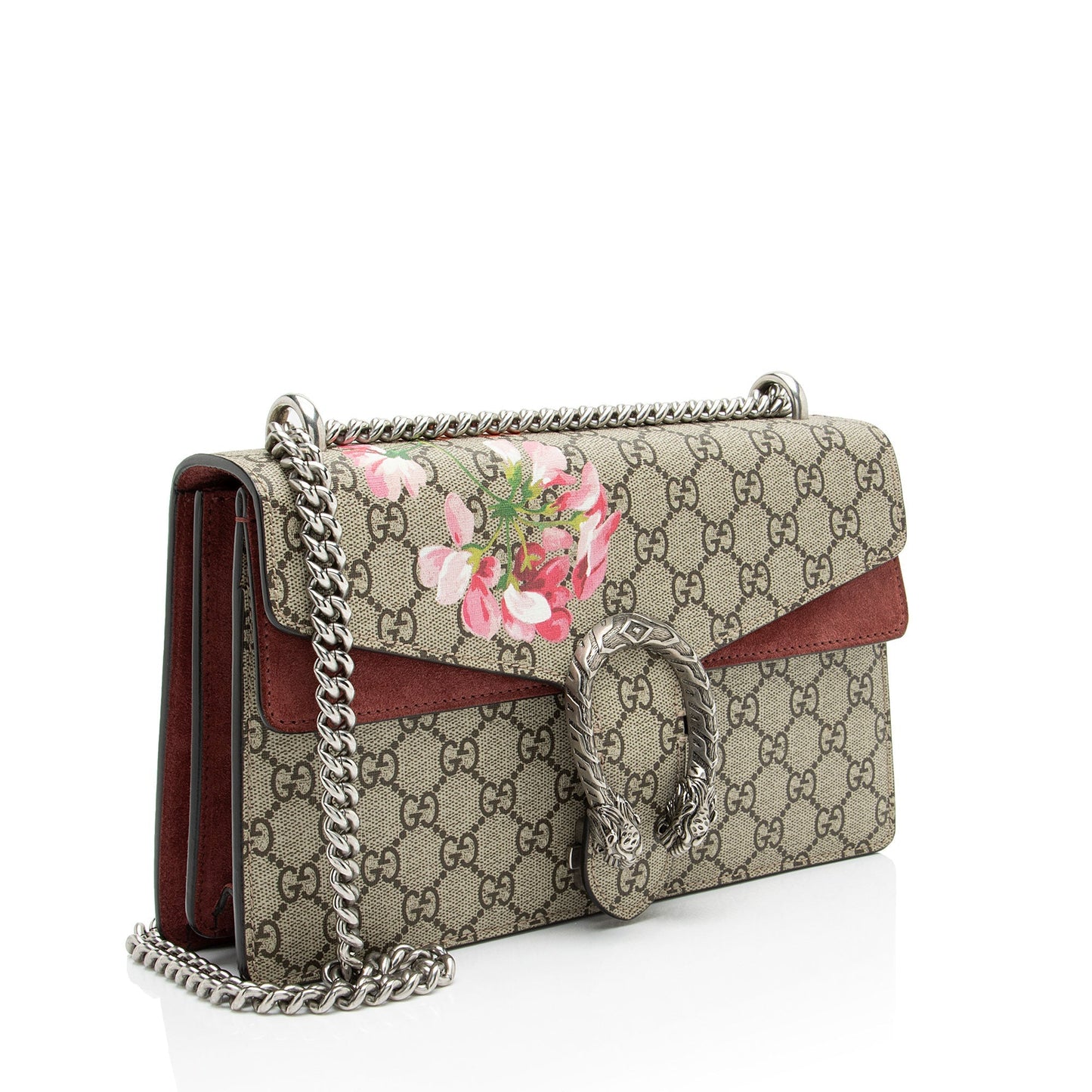 Gucci GG Supreme Blooms Dionysus Medium Shoulder Bag