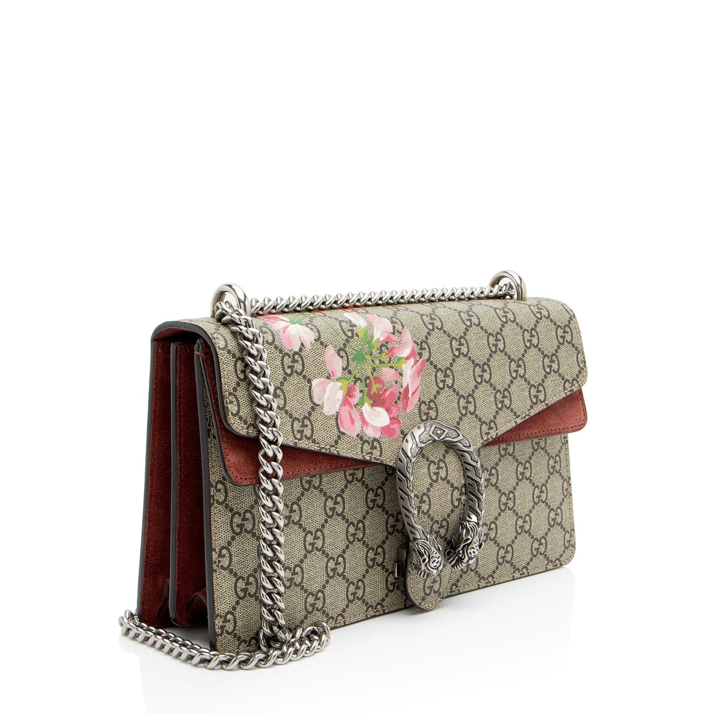 Gucci GG Supreme Blooms Dionysus Medium Shoulder Bag