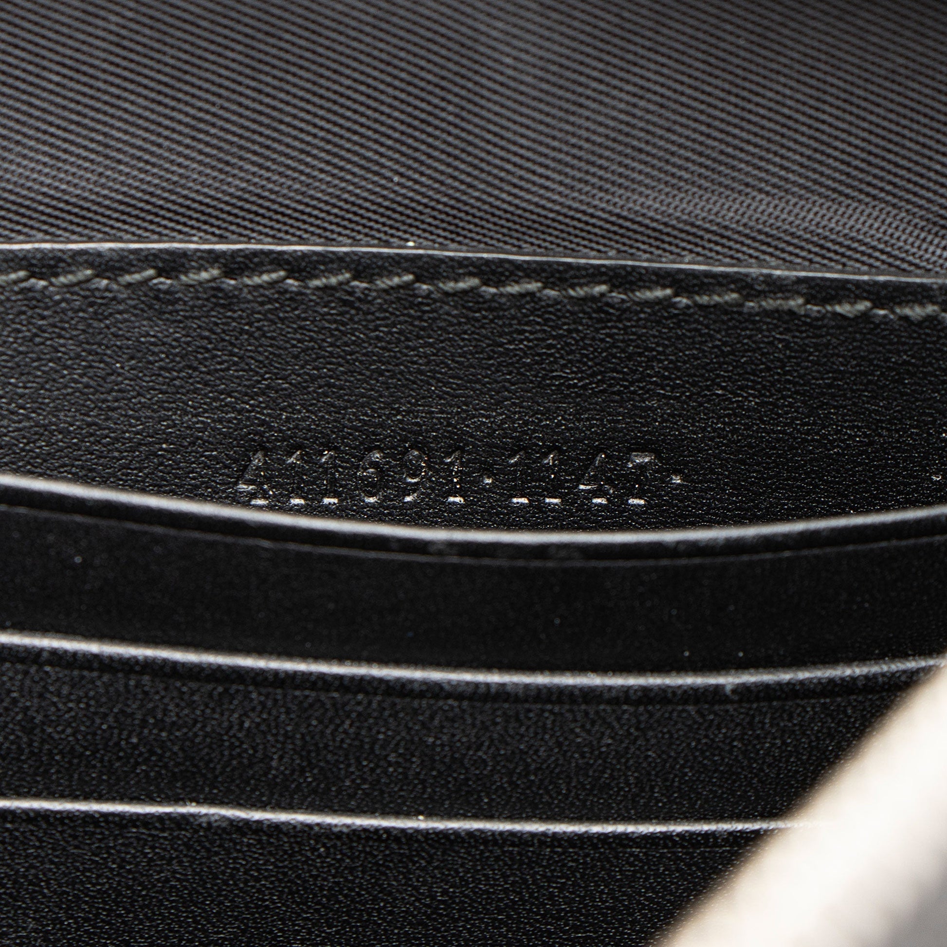 Gucci Leather Canvas Clutch