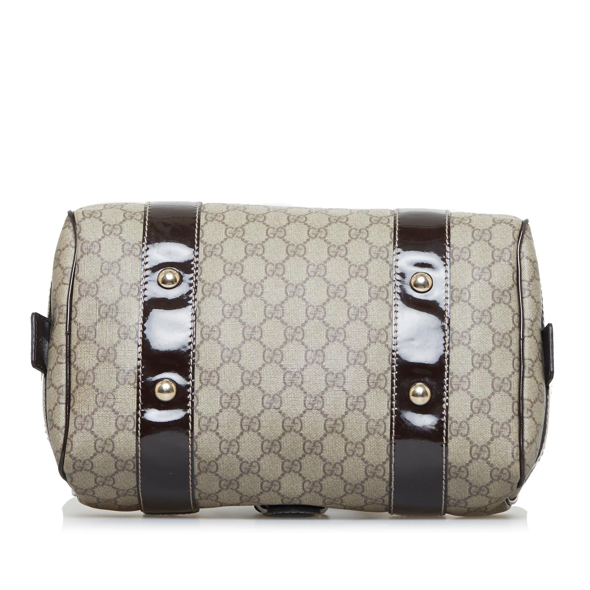 Gucci GG Supreme Boston Bag (SHG-2aBLWM)