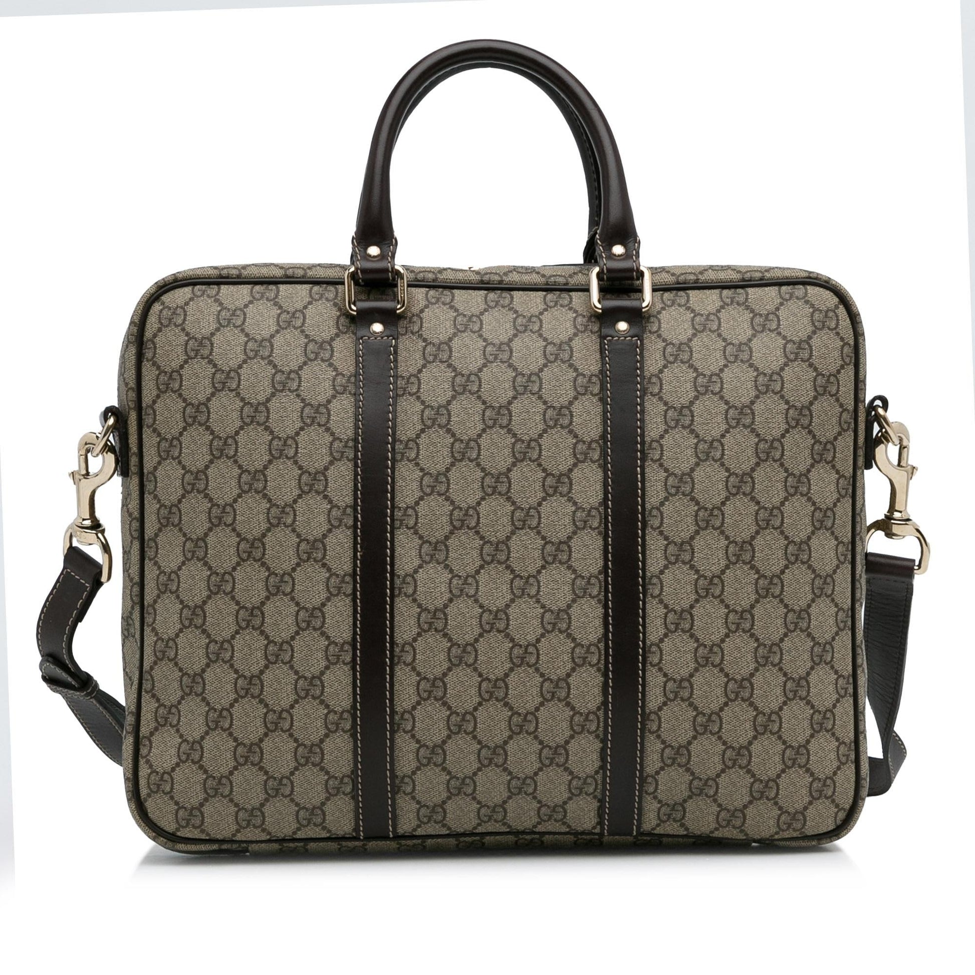 Gucci GG Supreme Business Bag (SHG-kI4nzT)