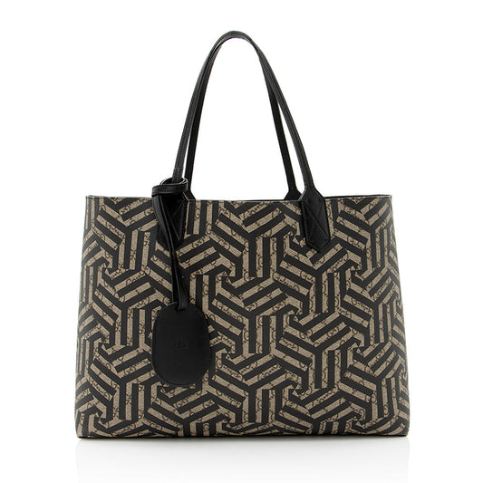 Gucci GG Supreme Caleido Medium Reversible Tote (SHF-21938)