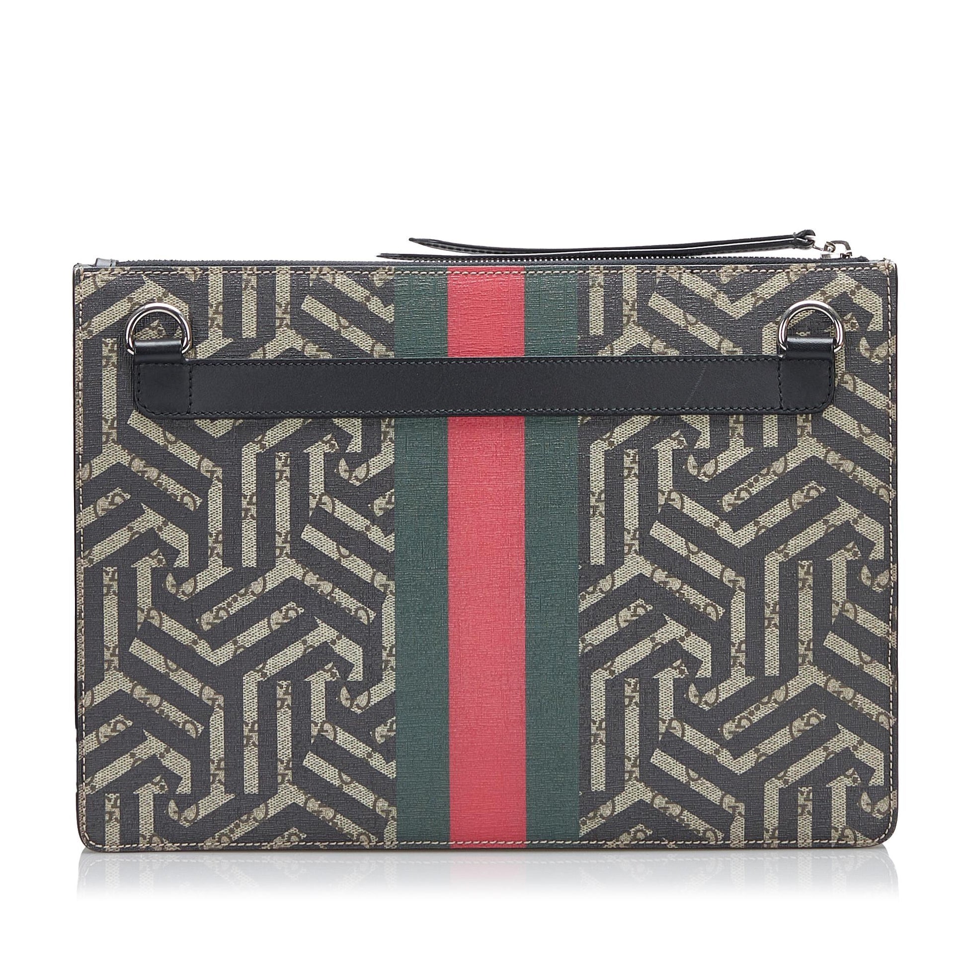 Gucci GG Supreme Caleido Web Bee Crossbody Bag (SHG-b130uG)