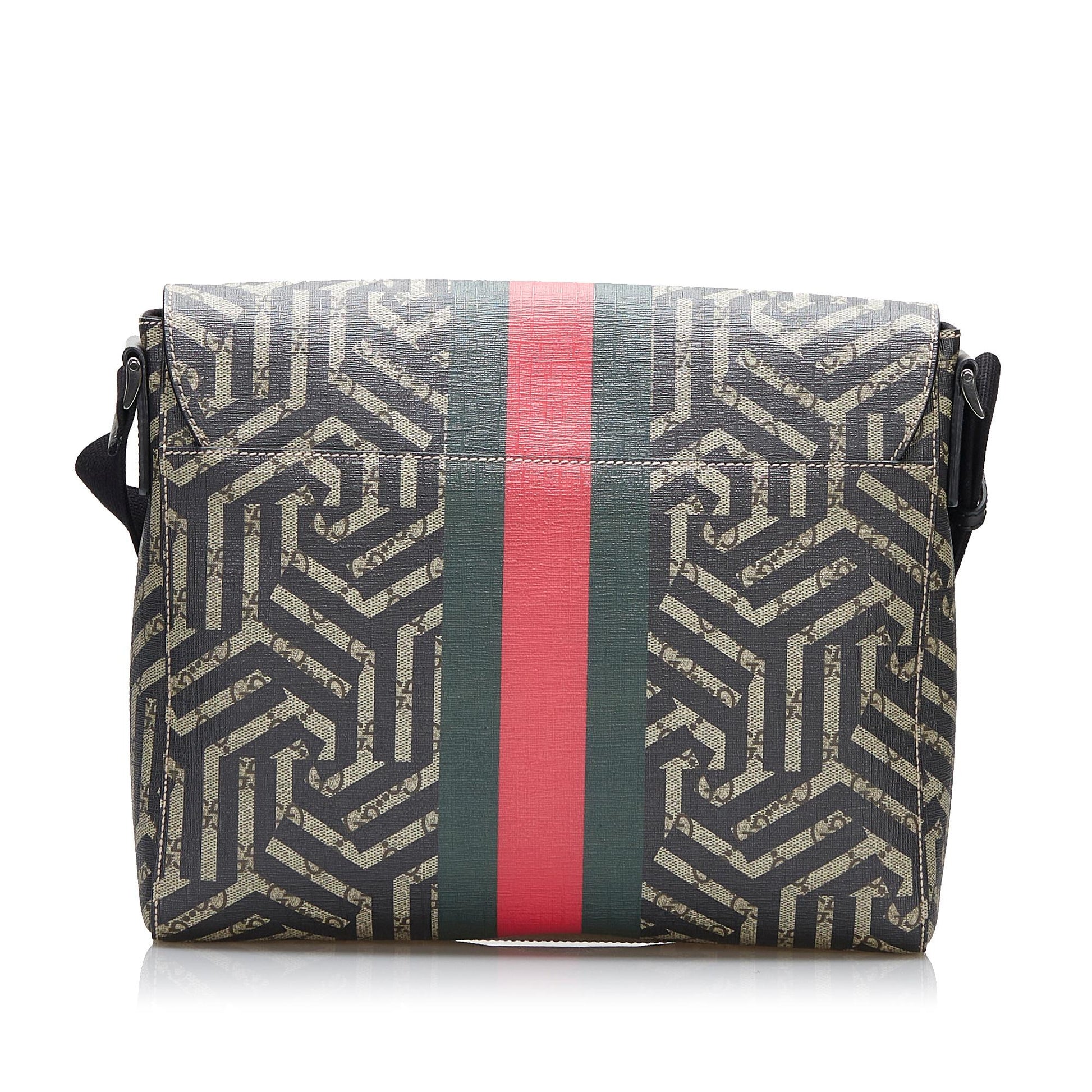 Gucci GG Supreme Caleido Web Crossbody Bag (SHG-DLhWpH)