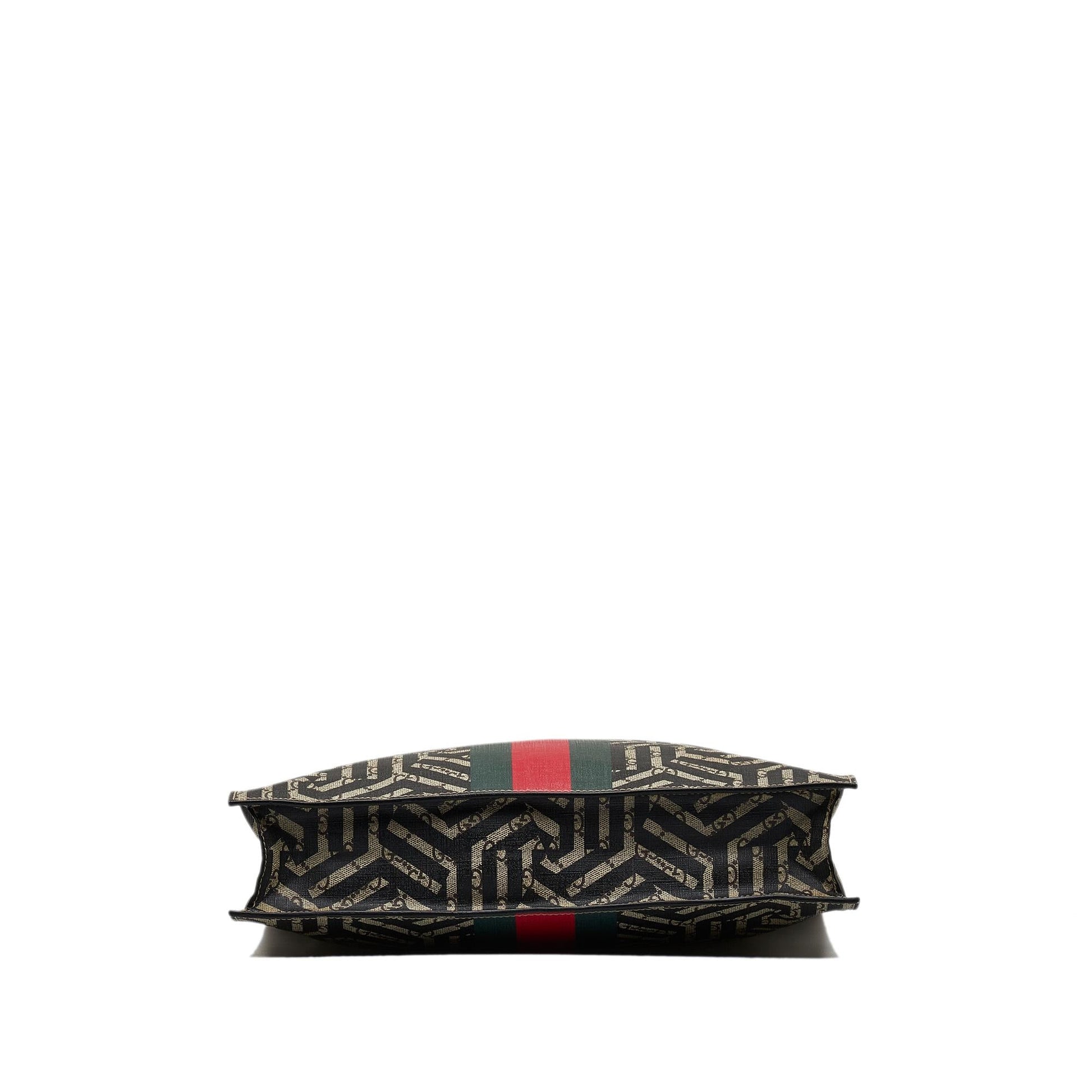 Gucci GG Supreme Caleido Web Tote Bag (SHG-BvZdHT)