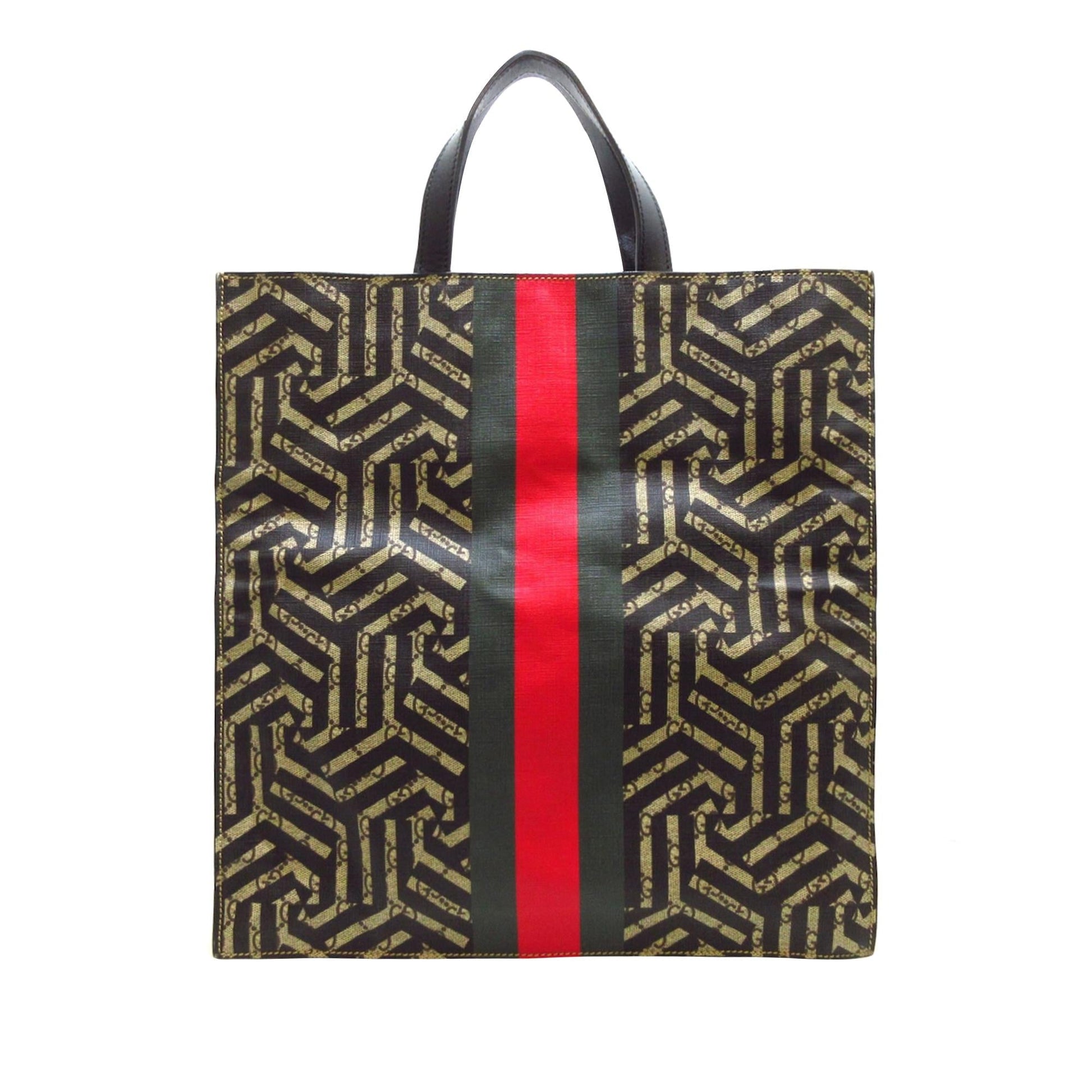 Gucci GG Supreme Caleido Web Tote (SHG-zGx5Zu)