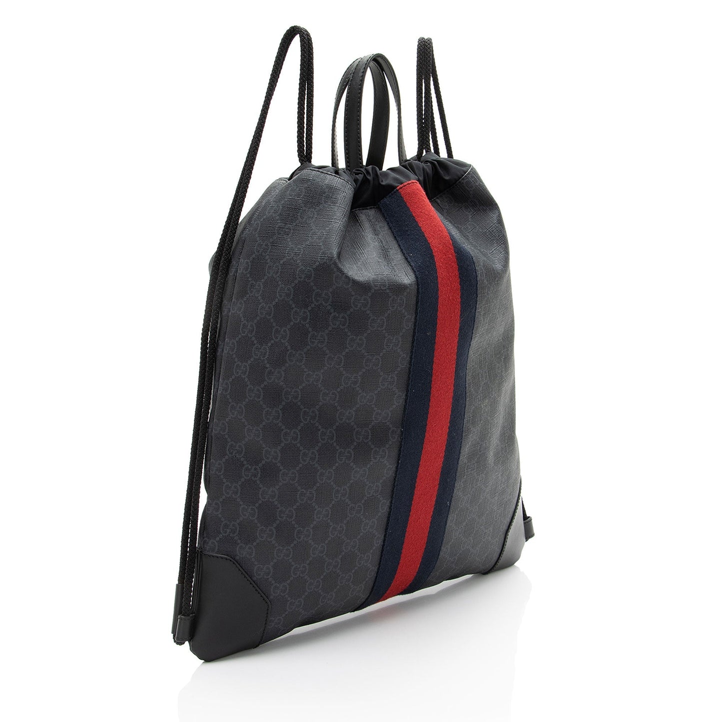 Gucci GG Supreme Canvas Drawstring Backpack