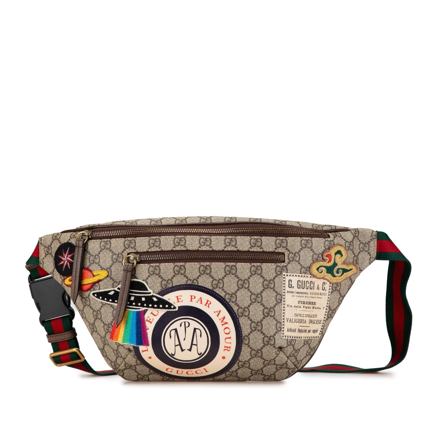 Gucci GG Supreme Courrier Belt Bag (SHG-KEojy0)