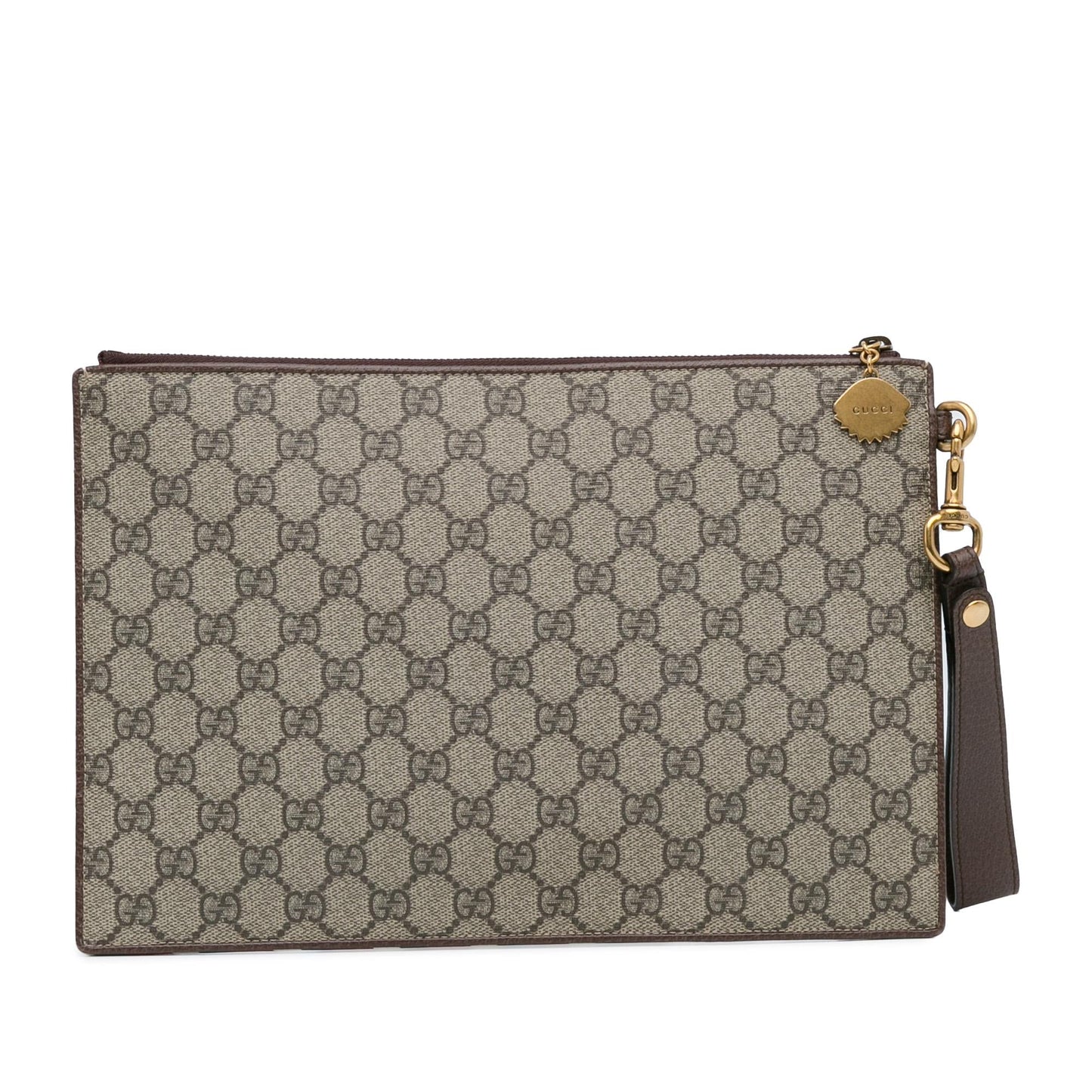 Gucci GG Supreme Courrier Clutch (SHG-XcQo2d)