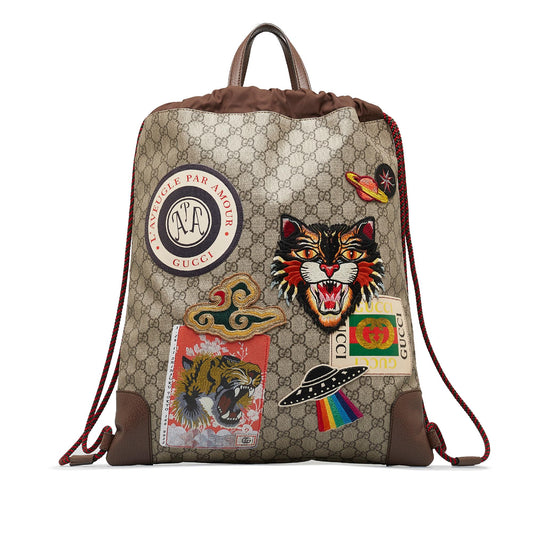 Gucci Canvas Shoulder Bag