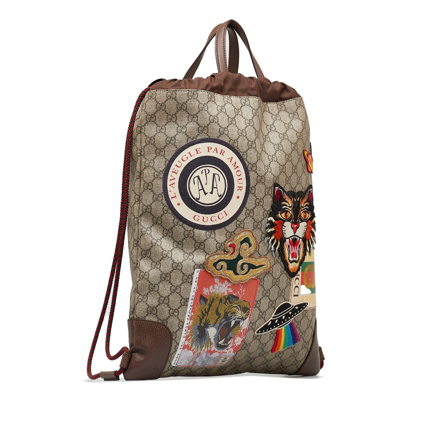Gucci Canvas Shoulder Bag