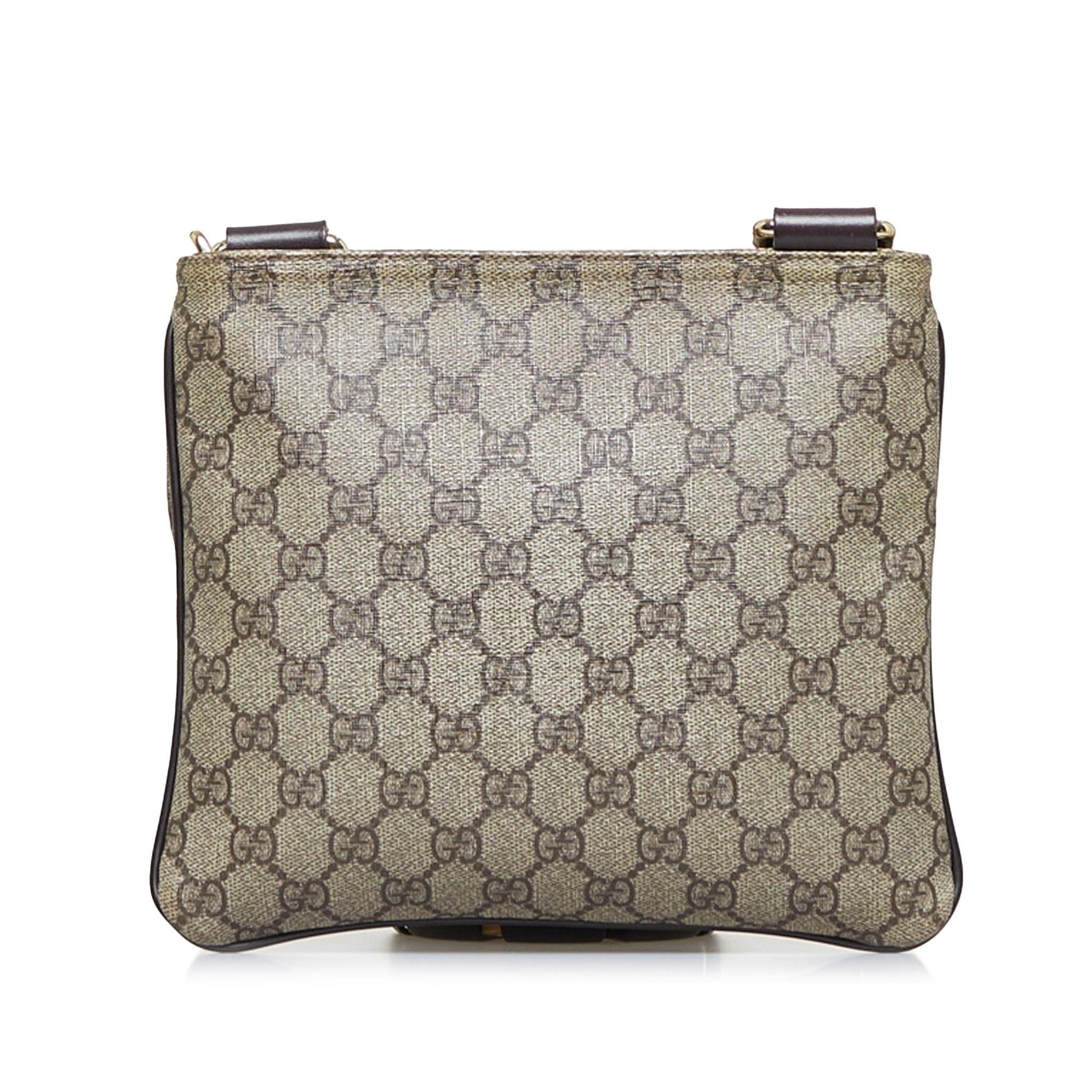 Gucci GG Supreme Crossbody Bag (SHG-EGyLZ2)