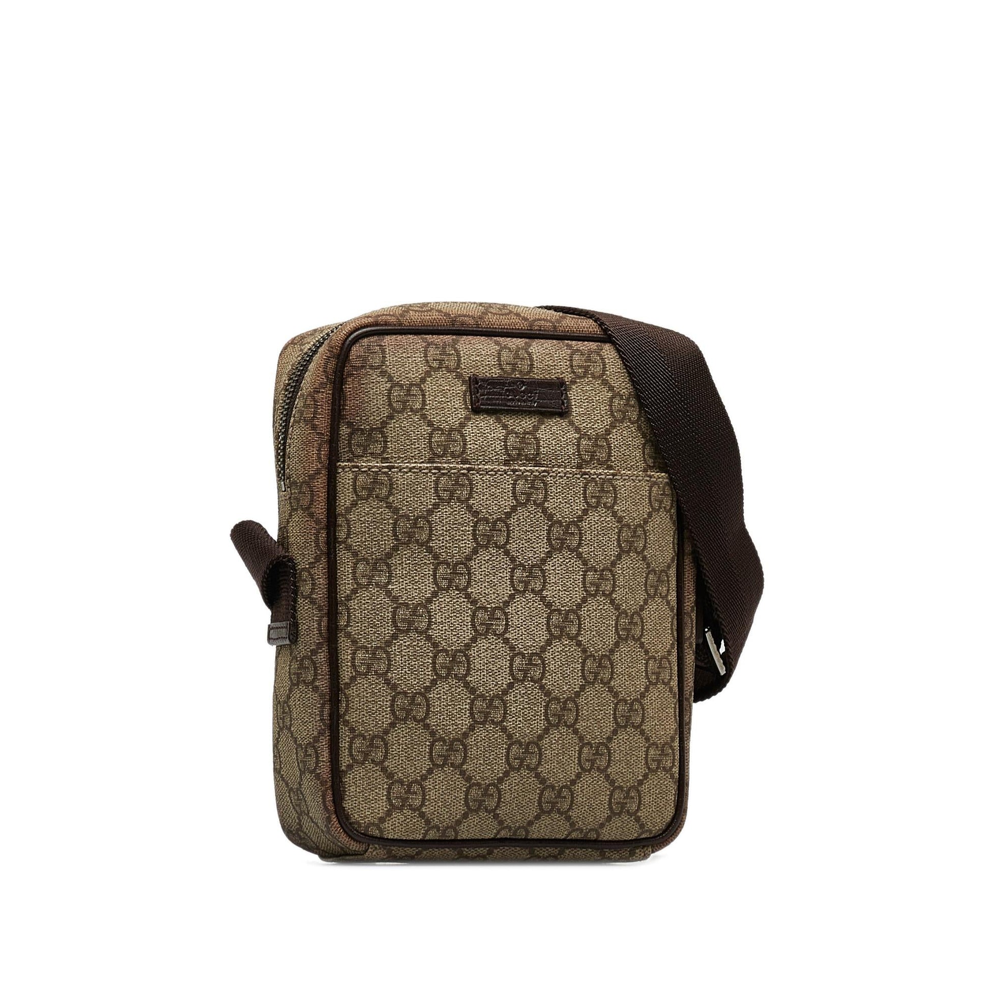 Gucci GG Supreme Crossbody Bag (SHG-lvoFNv)