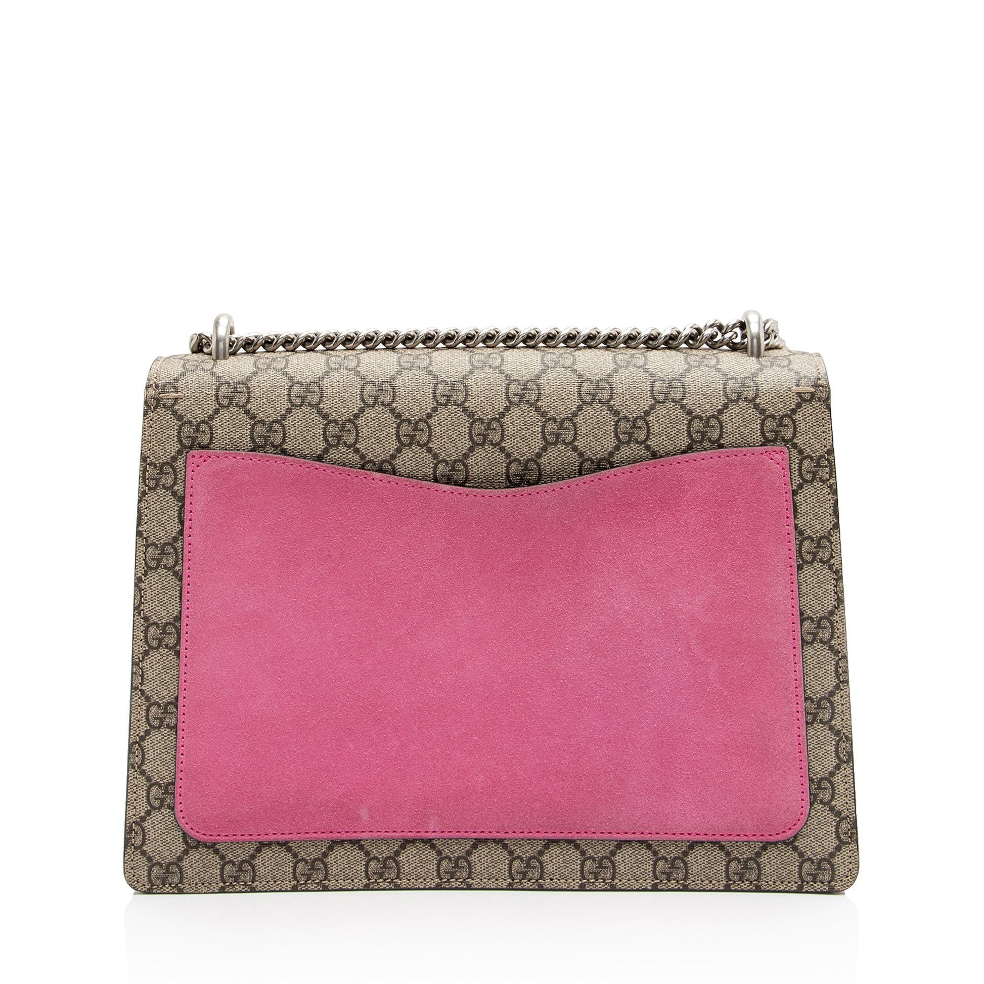 Gucci GG Supreme Embellished Dionysus Medium Shoulder Bag (SHF-oygysY)