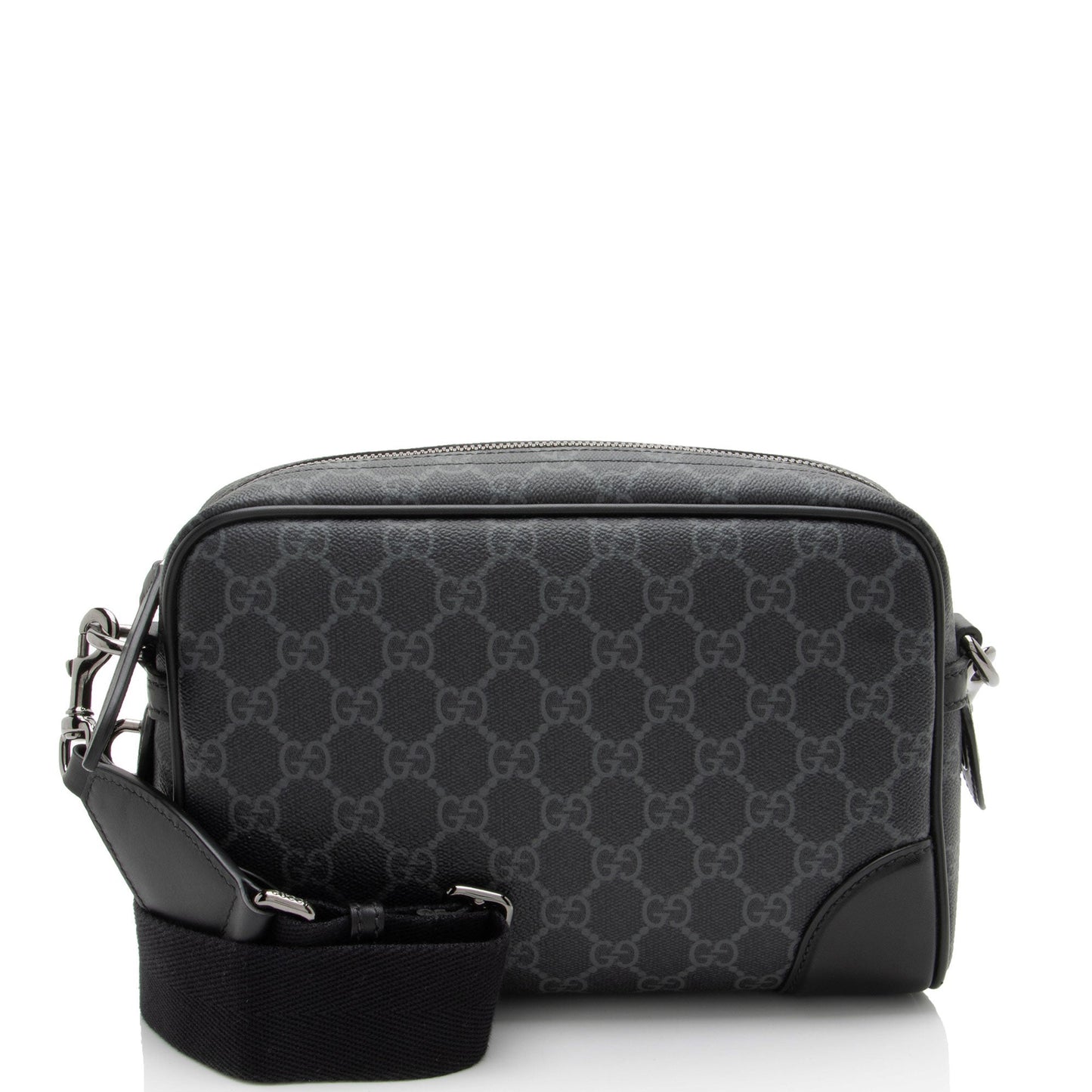 Gucci GG Supreme Emblem Small Crossbody
