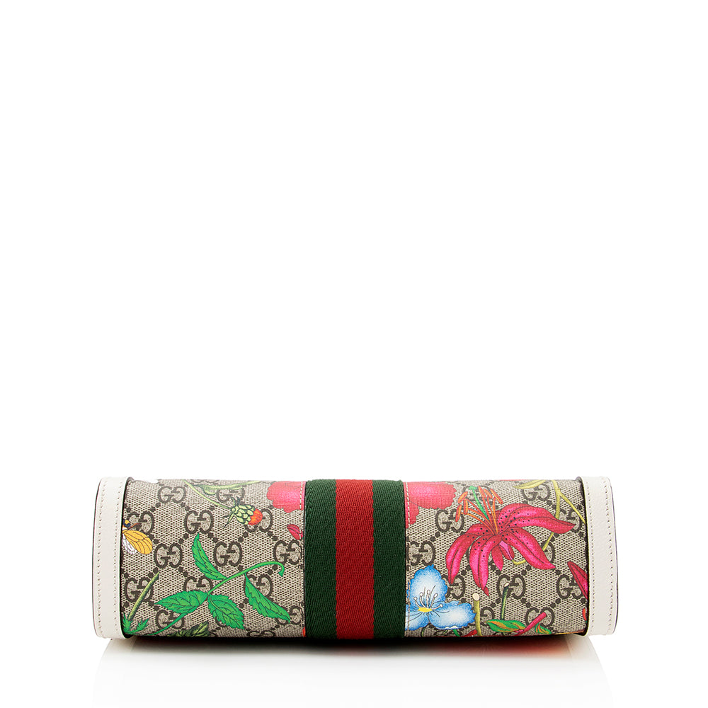 Gucci GG Supreme Flora Ophidia Shoulder Bag (SHF-21998)