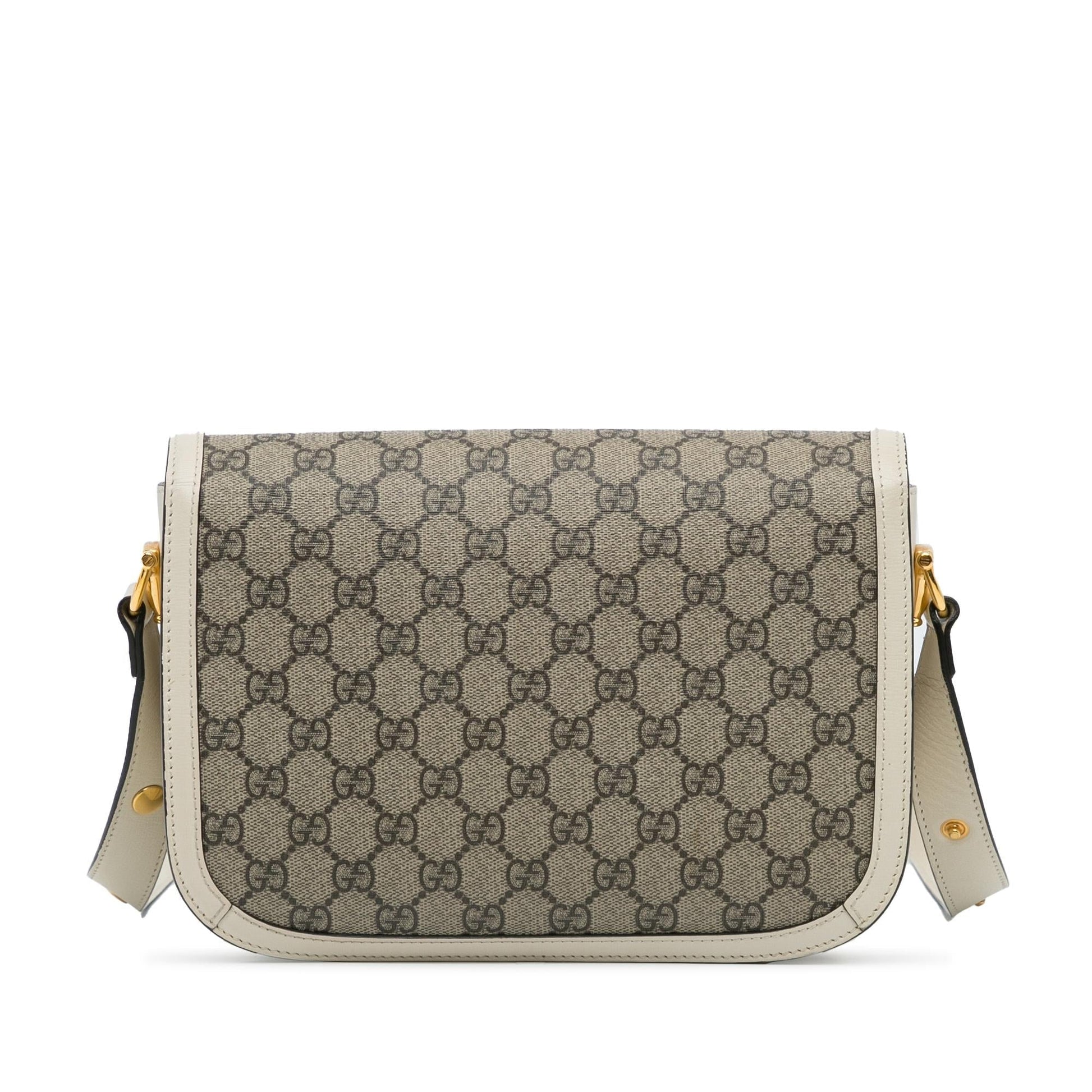 Gucci GG Supreme Horsebit 1955 Crossbody Bag (SHG-hjtQvv)