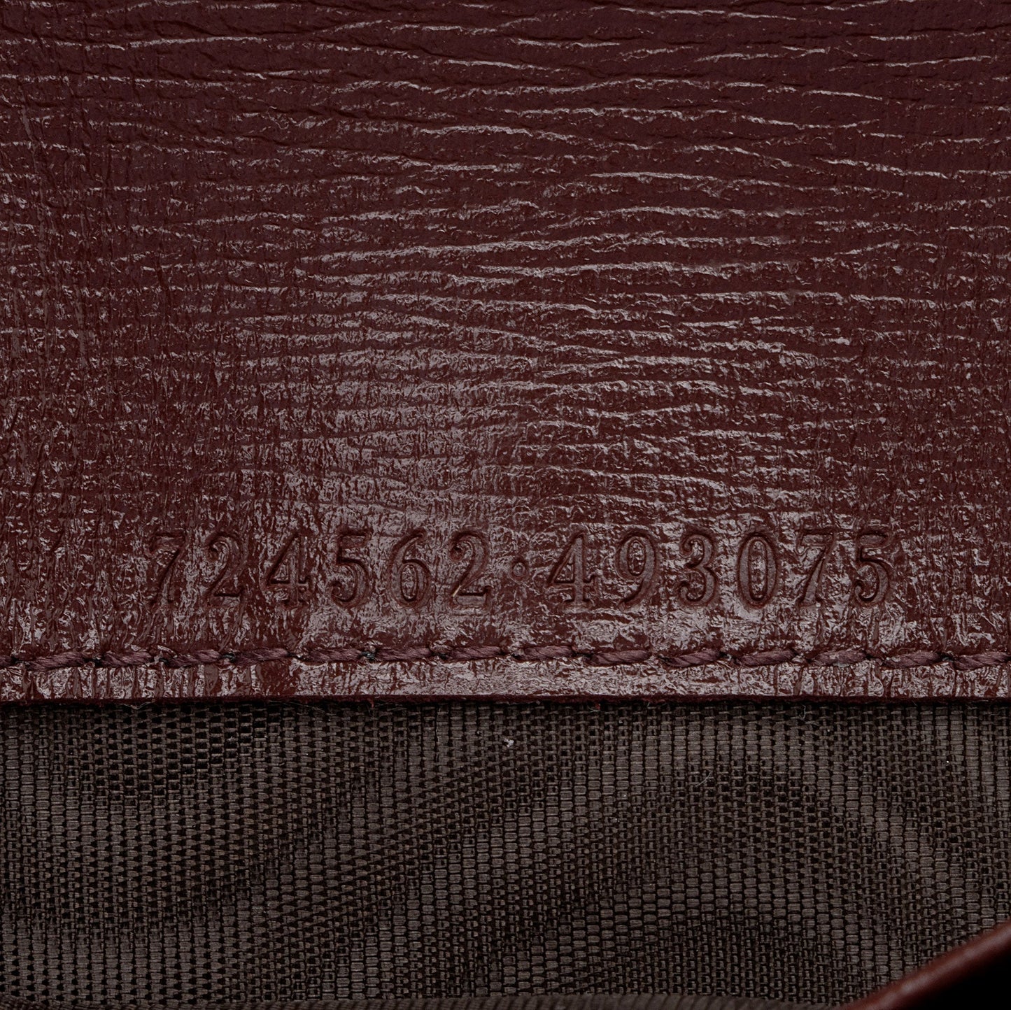 Gucci Monogram Leather Crossbody