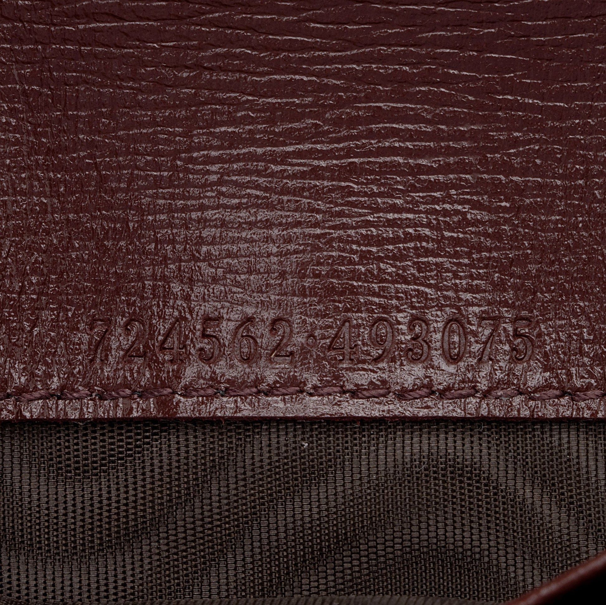 Gucci Monogram Leather Crossbody