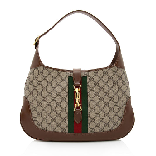 Gucci GG Supreme Jackie 1961 Medium Shoulder Bag (SHF-TnWsAF)